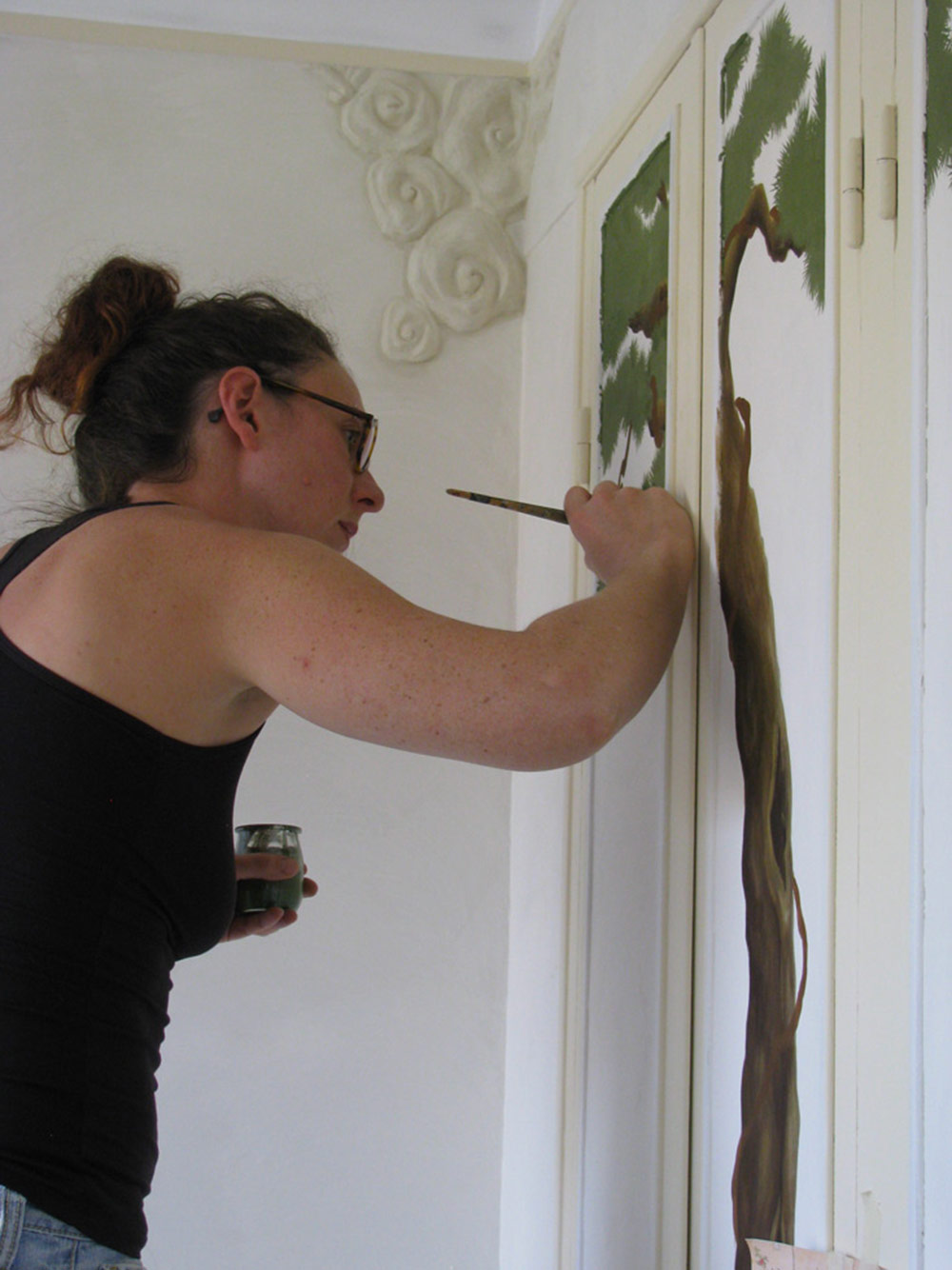 Sophie Canillac muralistes.art Réalisation de la peinture murale